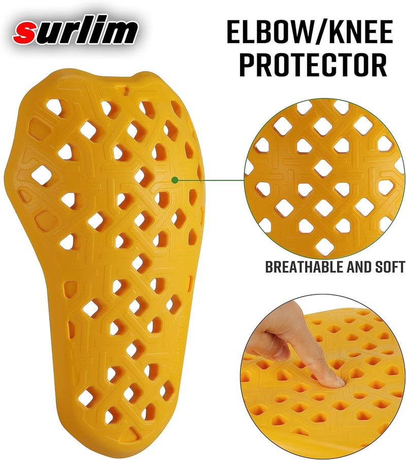 surlim CE Level 2 Motorcycle Armor Motorcycle Protector CE Armor for Motorcycle Jackets Pants Inserts Pads - Image 3